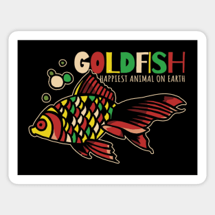 Vintage Goldfish Tattoo Sticker